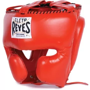 Cleto Reyes Kask Bokserski Sparingowy Red - Kaski bokserskie i maski - miniaturka - grafika 1