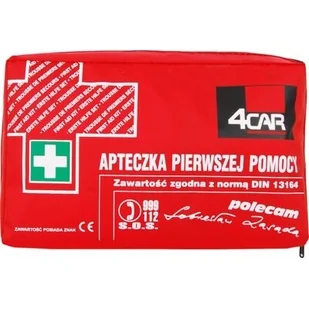 Apteczka DIN z atestem EU 13164 4Car - Akcesoria motoryzacyjne - miniaturka - grafika 1