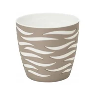 Donice - Doniczka SAHARA DUO 23 biało-beżowy - miniaturka - grafika 1