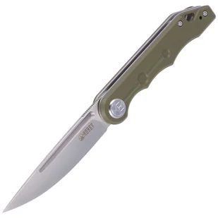 Nóż składany Kubey Mizo, Green G10, Satin 14C28N by Tiguass (KU2101D) - Noże - miniaturka - grafika 6