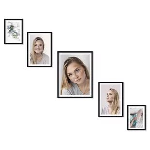 Zestaw Ramek Left Na Klatkę Schodową Galeria Ramek Na 5 Zdjęć - Ramki na zdjęcia - miniaturka - grafika 2