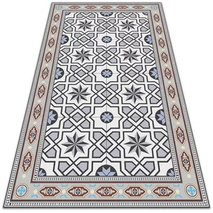 Dywan balkonowy wzór Geometryczne gwiazdy 80x120 cm - Dywany - miniaturka - grafika 1