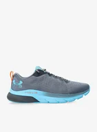 Buty trekkingowe męskie - Buty do biegania męskie Under Armour UA HOVR Turbulence – gravel/blue - miniaturka - grafika 1