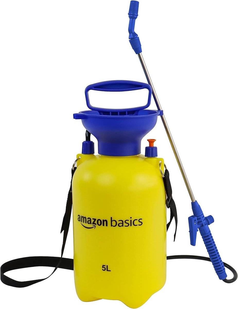 Ręczny ogrodowy opryskiwacz ciśnieniowy 5 l Amazon Basics
