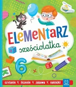 Książki edukacyjne - Elementarz sześciolatka. Czytanie. Liczenie Zabawa - miniaturka - grafika 1