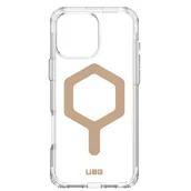 Etui i futerały do telefonów - Etui UAG Plyo Magsafe do Apple iPhone 16 Pro Max Przezroczysto-złoty - miniaturka - grafika 1