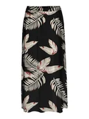 Spódnice - Vero Moda Spódnica maxi Easy Joy 10302047 Czarny Regular Fit - miniaturka - grafika 1