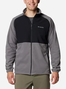 Bluza męska rozpinana streetwear Columbia Sage Peak Full Zip Fleece 2095781023 M Szara (195981013603) - Bluzy męskie - miniaturka - grafika 1
