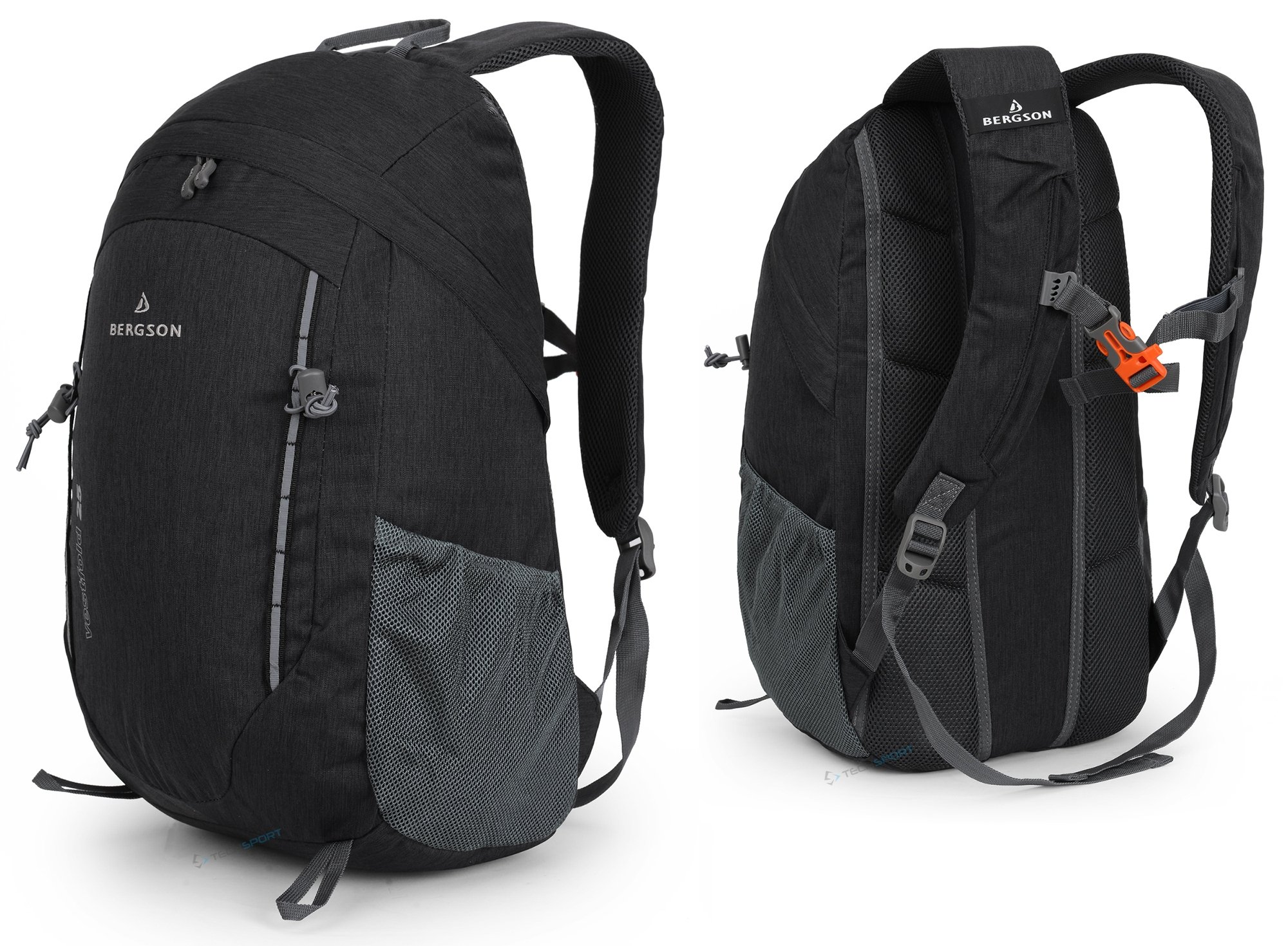 Pojemny Lekki Plecak Turystyczny Bergson Vestfold 25L