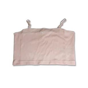 Koszulka damska Nike Sportswear Essential Rib Crop Top Atmosphere - Koszulki i topy damskie - miniaturka - grafika 1