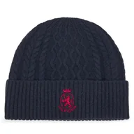 Czapki męskie - Czapka Tommy Hilfiger Crest AM0AM13828 Granatowy - miniaturka - grafika 1
