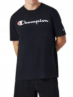 Koszulki męskie - KOSZULKA męska CHAMPION 220256-KK001 podkoszulek sportowy czarny XXL - miniaturka - grafika 1