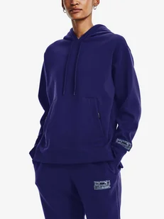 Bluza damska Under Armour  Summit Knit Hoodie-BLU L - Bluzy sportowe damskie - miniaturka - grafika 1