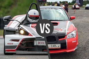 KTM X- Bow vs Subaru Impreza WRX - Tor Poznań, Tor Śląsk - Czasopisma - miniaturka - grafika 1