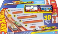 Tory, garaże, parkingi - HOT WHEELS didysis trasų prailginimo rinkinys + 2 automodeliukai JDW42 - miniaturka - grafika 1
