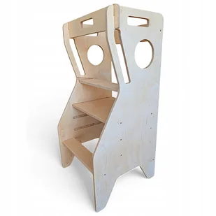 KITCHEN HELPER POMOCNIK Montessori DLA DZIECI BEZPIECZNY WIEŻA EDUKACYJNA - Krzesełka do karmienia - miniaturka - grafika 1
