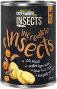 Mokra karma dla psów - Greenwoods Insects, insekty z ziemniakiem i marchwią - 6 x 375 g - miniaturka - grafika 1
