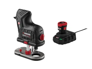 PARKSIDE PERFORMANCE® Zestaw Akumulatorowa frezarka krawędziowa 12 V z akumulatorem, 2 Ah i ładowarką, 2,4 A - Frezarki - miniaturka - grafika 1