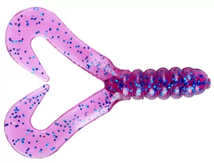 MANNS Twister Portki 42mm Przeźr. fiolet nieb.br. - Przynęty - miniaturka - grafika 1