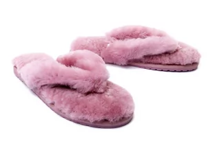 EMU AUSTRALIA W12683 BLUSH rose pale, kapcie/japonki damskie - Emu Australia - Klapki i japonki damskie - miniaturka - grafika 1