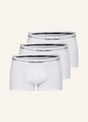 Majtki damskie - Calvin Klein Bokserki Icon Cotton Stretch Low Rise, 3 Szt. weiss - miniaturka - grafika 1