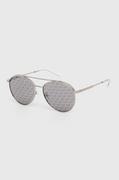 Okulary przeciwsłoneczne - Michael Kors okulary przeciwsłoneczne damskie kolor srebrny - miniaturka - grafika 1