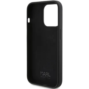 Karl Lagerfeld KLHCP15XSKSBMCK iPhone 15 Pro Max 6.7" czarny/black hardcase Silicone Karl Script - Etui i futerały do telefonów - miniaturka - grafika 7