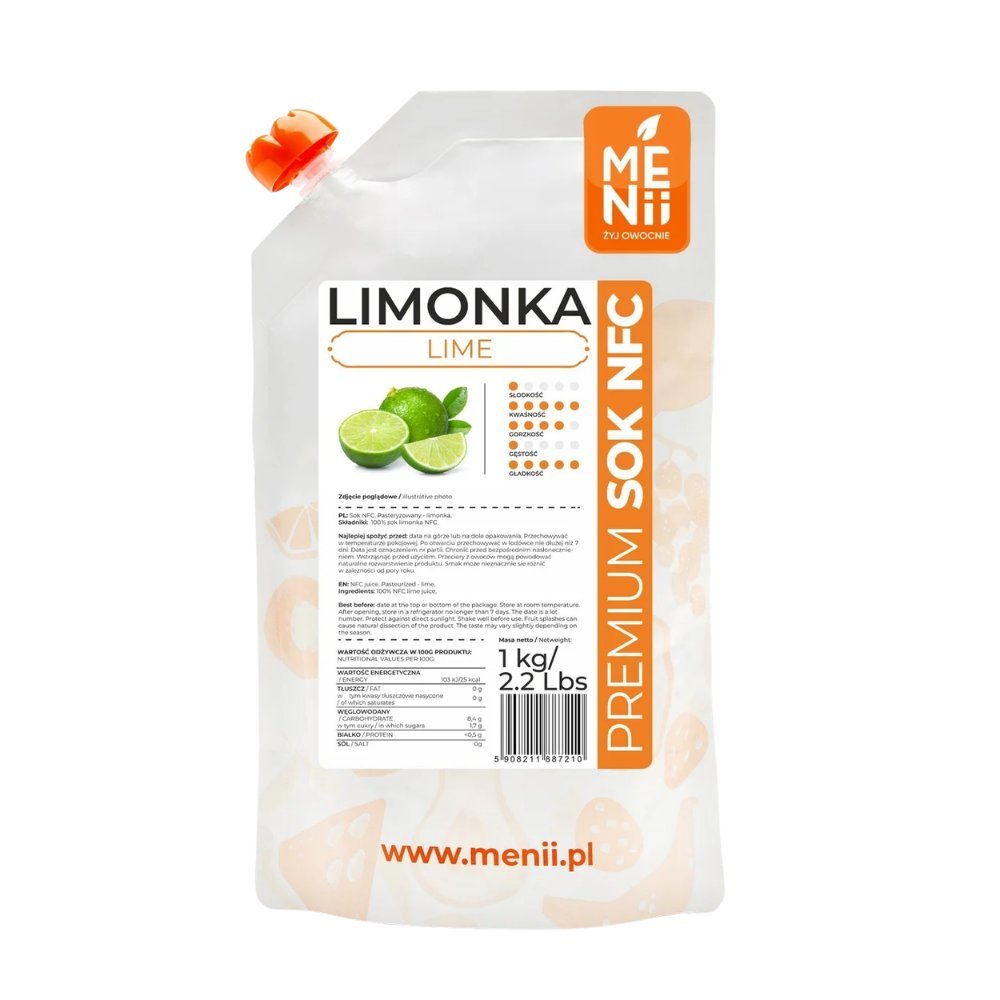 Menii Sok NFC Limonka 1kg
