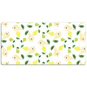 Podkładki na biurko - Mata ochronna z nadrukiem Gruszki żółte 120x60 cm, Dywanomat - miniaturka - grafika 1