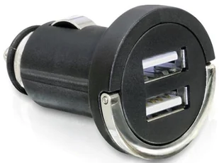 Navilock ŁADOWARKA ADAPTER NAPIĘCIA ZAPALNICZKA 12V/24V->USB X2 5V2.1A BLACK NAVILOCK - Ładowarki samochodowe - miniaturka - grafika 4