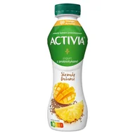 Kefiry, jogurty, maślanki - Danone Activia Jogurt o smaku ananas-mango z nasionami i ... oraz szczepem bakterii ActiRegularis. - miniaturka - grafika 1