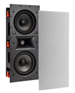 JBL STUDIO 6-88LCR Dwudrożny głośnik instalacyjny 2 x 8" biały prostokąt Moc 120 W RMS - Głośniki i kolumny - miniaturka - grafika 1