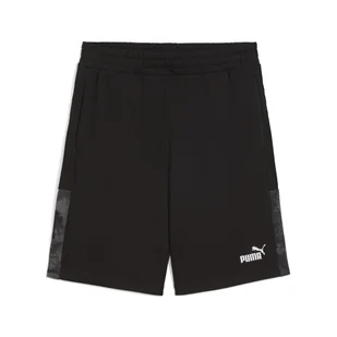 Męskie szorty Essentials Camo 10'' PUMA Black - Spodnie sportowe męskie - miniaturka - grafika 1