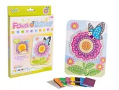 Zabawki kreatywne - Wyklejanka Po numerach Kwiatek - miniaturka - grafika 1