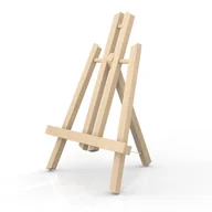 Ramki na zdjęcia - Sztaluga stołowa z drewna bukowego 18 x 30 cm - składana sztaluga do zdjęć z trzema nogami do siedzenia - miniaturka - grafika 1