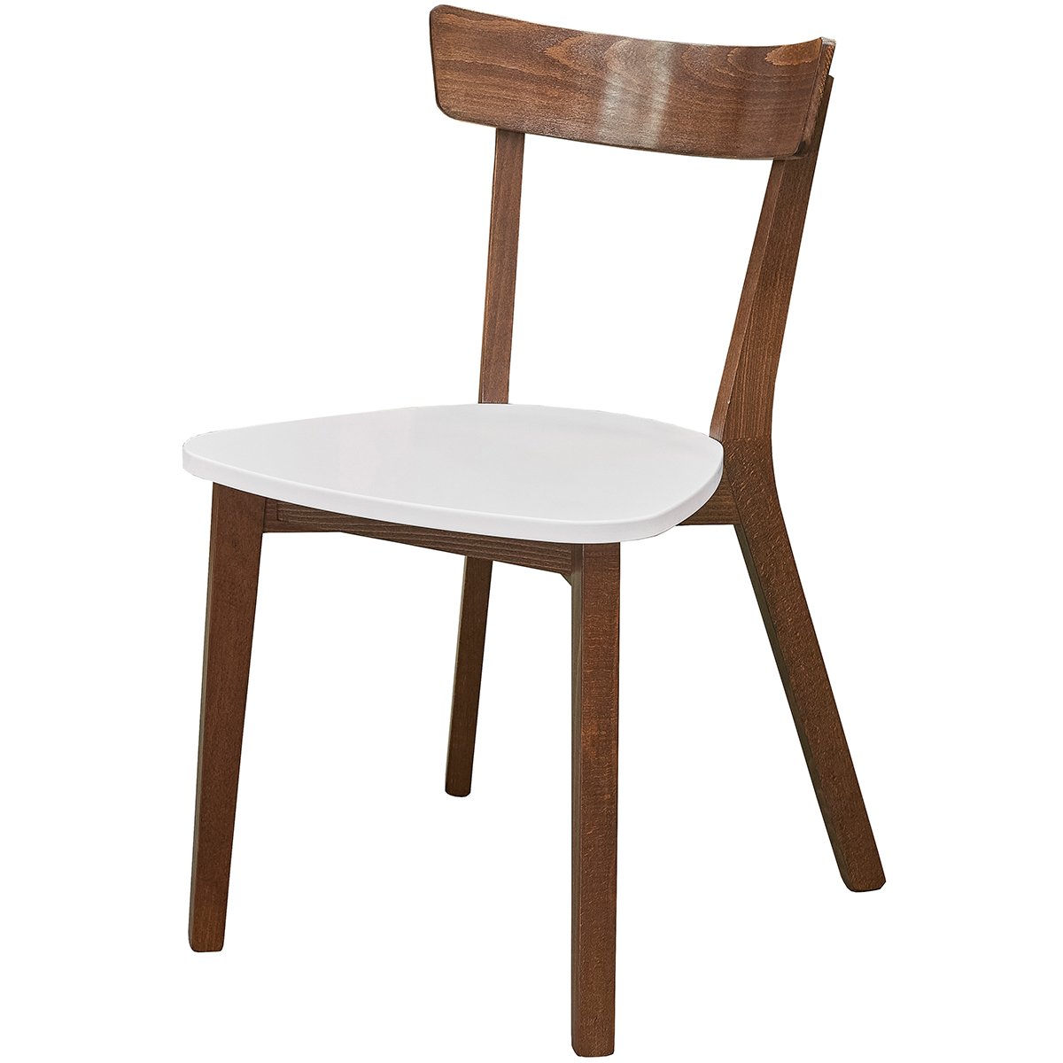 nabbi Krzesło do jadalni Fiente CH - orzech / biały