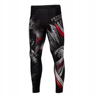 Kimona, stroje i obuwie - Extreme Hobby Legginsy Treningowe Męskie Husarz Czarne L - miniaturka - grafika 1