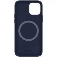 Etui i futerały do telefonów - Nillkin Flex Pure Pro Case gumowe elastyczne silikonowe etui pokrowiec iPhone 12 Pro Max niebieski (kompatybilny z MagSafe) - miniaturka - grafika 1