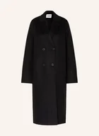 Płaszcze damskie - Claudie Pierlot Płaszcz Wełniany Galant schwarz - miniaturka - grafika 1