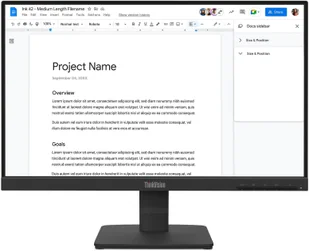Lenovo ThinkVision S22-4e FHD 64CBKAT6EU - Monitory - miniaturka - grafika 1
