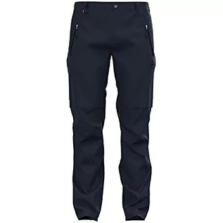 Spodenki męskie - ODLO Męskie spodnie z odpinanymi nogawkami, ciemny szafir, 14 - grafika 1