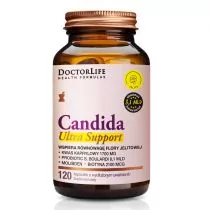 Doctor Life Candida Ultra Support suplement diety wspomagający równowagę flory jelitowej 120 kapsułek - Suplementy naturalne - miniaturka - grafika 1