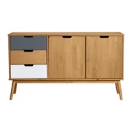 Komody - Komoda z litego drewna sosnowego Marckeric Cusco - miniaturka - grafika 1