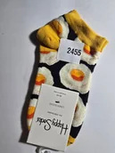 Skarpetki męskie - Kolorowe skarpety Happy Socks stopki unisex rozmiar 36-40 (2455) - miniaturka - grafika 1