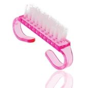 Akcesoria do paznokci - Szczoteczka Do Manicure Paznokci I Pyłu Różowa - miniaturka - grafika 1