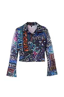 Koszulki i topy damskie - Desigual T-shirt damski, niebieski, L - miniaturka - grafika 1