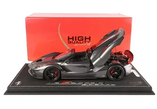Bbr Ferrari Laferrari Aperta Gray Iron 1:18  Bb3182234 - Samochody i pojazdy dla dzieci - miniaturka - grafika 1