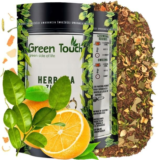 Herbata rooibos CUBA LIBRE 50 g POMARAŃCZA LIMONKA EUKALIPTUS CYTRUSOWY