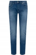 Spodnie męskie - Pepe Jeans Niebieskie Jeansy Męskie Proste 30/34 2A3D3_G* - miniaturka - grafika 1