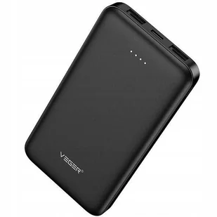Veger Power bank A10 10 000mah Czarny W1065 - Powerbanki - miniaturka - grafika 2